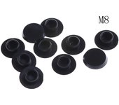 10PCS Black Hex Socket Allen Bolt Screw Nut Hexagon Head Cover Cap Protector Fasteners Screws Covers Caps M4-M24