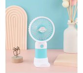 Mini ventilador  Kawaii usb soporte de teléfono de mano ventilador lindo cargable, regalos para niños.
