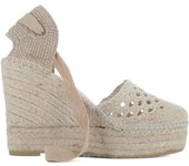 Alpargata Macarena Alba 80 para mujer en color beige