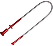 Telescoping Magnetic pickup Claw Magnetic Pick-up Tool 4 Claws with LED light Flexible Spring Magnet Grab Grabber （No battery）