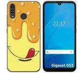 Funda Silicona para Gigaset GS3 diseño Helado Vainilla Dibujos