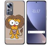 Funda Silicona para Xiaomi 12 / 12X 5G diseño Leon Dibujos