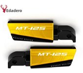 For YAMAHA MT03 MT 03 MT10 MT-10 MT125 MT 125  2021 2022 Motorcycle Accessories CNC AlumRear Foot Pegs Rests Passenger Footrests
