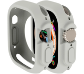 Soft Silicone Case for Apple Watch 8 Ultra 49MM 45mm Cover Protection For iWatch series 7 6 5 4 SE 40 44 41mm Bumper