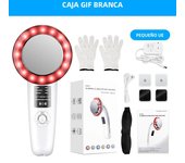 6 In1 EMS Ultrasound Cavitation Galvanic Ultrasound Body Massager Face Lifting Machine Infrared Therapy Facial Skin Care Tools