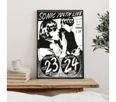 Sonic Youth Singer Poster Canvas Painting Wall Art For Picture Coffee House Bar Living Room Bedroom Restaurant Home Wall Decor
