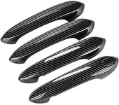 Carbon Fiber Outside Exterior Door Handle Cover Trim For- 3 5 6 Series G20 G30 G31 G32 G01 G02 G05