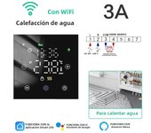 WiFi Smart Thermostat Tuya Remote Temperature Controller for Electric Floor Heating Water/Gas Boiler Yandex Google Home Alexa