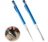 Piezas Afilador de diamante portátil con punta montada en diamante, afilador de diamantes para cuchillos, cuchillos de caza y cocina -