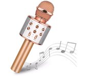 Micrófono inalámbrico profesional con Bluetooth, altavoz de mano, micrófono de Karaoke, reproductor de música KTV, grabadora de canto