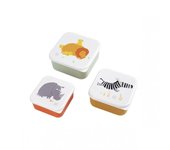 PETIT SET 3 TUPPERS LA SABANA LA SAVANE 12x12x5 Cms.