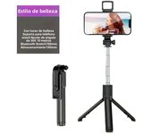 Bluetooth Wireless Selfie Stick Mini Tripod Monopod Remote Shutter With Fill Light for iPhone Samsung Xiaomi Phone Holder