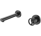 Imex Olimpo GLC033/NG grifo de lavabo empotrado diseño monomando acabado negro mate