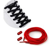 Cordones Elásticos Sin Nudo para Hombres Mujeres Niños | Cordones de Zapatos/Cordones Zapatillas Deporte Cordones Elásticos de Goma con Hebilla Metal [No es Necesario Atar los Cordones de los Zapatos]