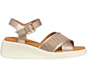 Shoes Sandalias Mujer marca Geox modelo D550Nf 0Nfds Cb500 para mujer en color champan