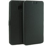 Tumundosmartphone Funda Soporte Piel Negra para Samsung Galaxy Note 7  Flip Libro