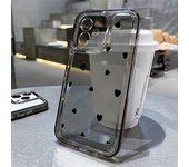Love Heart Phone Case For iPhone 15 Case iPhone 11 12 13 14 Pro Max XR XS Max X 7 8 14 15 Plus SE 2020 Soft Silicone Cover Funda