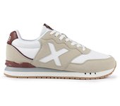 Munich DASH Zapatillas para hombre beige en serraje y sintético 85276