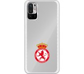 Funda original compatible con Xiaomi Redmi Note 10 5G - Poco M3 Pro 5G - Cultural Leonesa escudo fondo gris