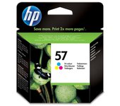 Cartucho de Tinta HP 57 Tricolor para Impresora - Colores Duraderos - Gran Realismo Cromático