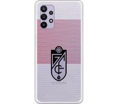 Funda original compatible con Samsung Galaxy A32 5G - Granada Lineas Blancas y Rojas Transparente SS18-19