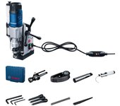 Bosch Professional GBM 50-2 - Taladro electromagnético (1200 W, Ø de perforación máx. 50 mm, en maletín)