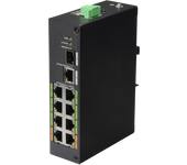 Switch ePoE X-Security - 8 puertos PoE + 1 Uplink RJ45 + 1 SFP - Velocidad 10/100 Mbps - Potencia 60 W por puerto - Potencia mÃ¡xima total 120 W - Norma IEEE802.3at (PoE) / af (PoE+)