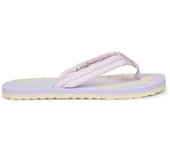 Chanclas Puma Epic flip flops color rosa malva y amarillo con logo Puma en la suela