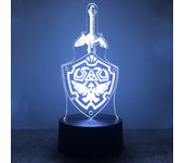 Zelda Night Lights 3D Anime Figure Lamp Link Breath of the Wild Lighting Legends Cute Action Figure Gift Toys for Children