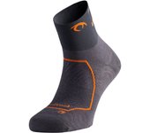 Calcetines Lurbel Race Three Gris Marengo / Naranja