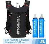 5L Ultra Lightweight Running Backpack Running Trail Hydration Vest Pack Marathon Running Bike Rucksack bag 500ml 2L Soft Flask