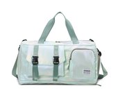 Bolso de hombro individual impermeable para deportes al aire libre, natación, yoga, bolso bandolera grande con bolsa para zapatos