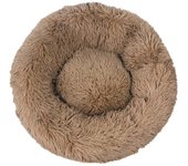Cama para Gatos, Cojín Esponjoso, Suave y Lavable para Perros y Gatos (Caqui, 50 cm), Sunny