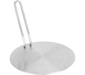 Heat Diffuser Induction Plate Adapter with Stainless Steel Converter Gas Electric Stove Plate Accessories Suitable for Home Use (22cm)