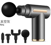 USB Mini Massage Gun Fascia Machine Muscle Relaxation Vibrating Gun Rod Massage Fitness Equipment Neck Grab Fascia Gun