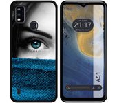 Funda Silicona para ZTE Blade A51 diseño Ojo Dibujos