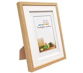 C.A - Decorativo Marco de Foto de Madera con Soporte de Pie - Adorno Elegante para tus Preciosos Recuerdos