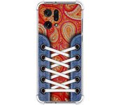 Funda Silicona Antigolpes para Oppo Find X5 5G diseño Zapatillas 10 Dibujos