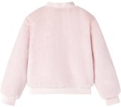 Chaqueta Infantil de cuero syntético Rosa dulce 104 Nueva chaqueta Cálida de invierno.