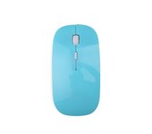 Ratón Inalámbrico Ergonómico Slim 2.4GHz Con Diseño Silencioso 1600DPI Para Juegos Y Oficina Con Receptor USB Para PC Y Laptop