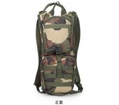 Bolsa de agua para bicicleta, bolsa de boca grande, mochila de agua de 3 l, bolsa de hombro deportiva de camuflaje para exteriores