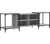 Mueble TV combinadoMueble de TV madera de ingeniería gris Sonoma 153x37x50 cm