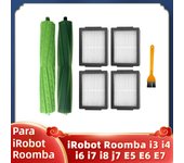 Fit For iRobot Roomba i3, i3+, i4, i6, i6+, i7, i7+, i8, i8+, E5, E6, E7, Robot Vacuum Main Side Brush Filter Dust Bag Parts