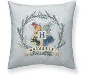 BL Belum Funda de Cojín 100% Algodón 50x50cm Hogwarts Christmas Harry Potter Decorativo