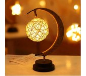 La lámpara lunar encantada, nueva lámpara de luna mágica, regalo de recuerdo para decoración romántica de fiesta en casa