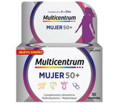 Multicentrum mujer 50 +30 comprimidos