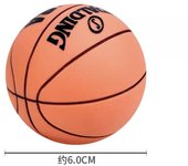 Aomily 6 cm Toy Food Grade Silicone Basketball Football Cake Topper Birthday Party Cake Decoration for Kids Party Decorating