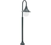 vidaXL Farolas Jardín Aluminio  120 cm Iluminación Patio Terraza Color Verde oscuro,  Blanco,  Bronce y mas