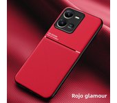 Leather Texture Magnetic Phone Case for VIVO Y36 Y35 Y31 Y30 Y27 Y20 Y19 Y17 Y16 Y12 Y11 Y9S Y7S Y5S Y3 Matte Soft Back Cover