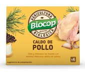Biocop Caldo Pollo Cubitos Bio 6Uds 11G